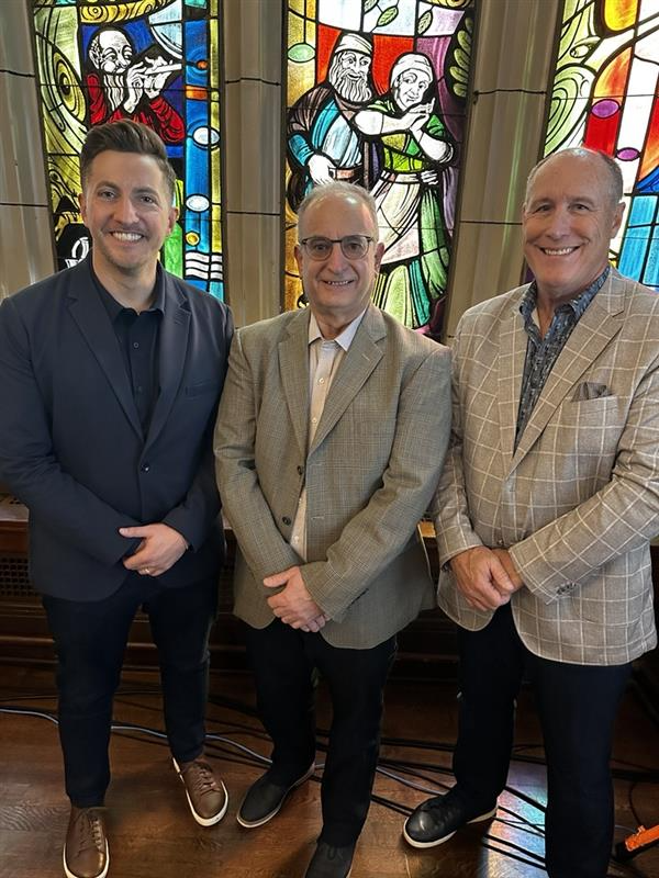 L-R: Neil Jackson, Joe Torti, Brad Roeber
